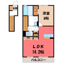 陽東３丁目駅 徒歩26分 2階の物件間取画像